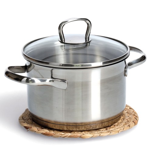 Topfuntersetzer "Boho Kitchen", Baumwolle/. Ø: 210 mm. .