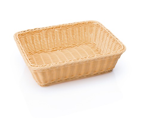 GN Systemkorb GN SYSTEMKÖRBE. GN 1/2, Polypropylen, › Rand mit Edelstahldrahtverstärkung.