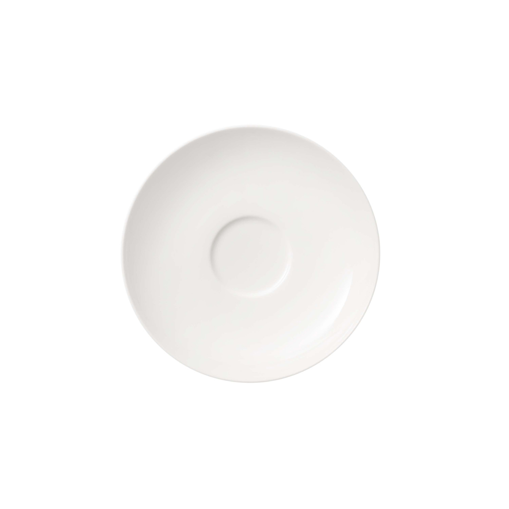 Villeroy und Boch Kaffee-/Teeuntertasse - Maße: 14,5 x 14,5 x 2,5 cm / Inh.: 148 L / Ser.: Twist White