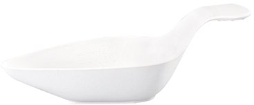 WACA Einnehmelöffel, weiss aus SAN. Für den Medizin- und Pflegebedarf. Länge 10,5 cm, Farbe: weiss