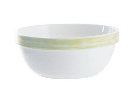 Stapelschale rund 17 cm Form Brush - Grün Höhe: 7,7 cm