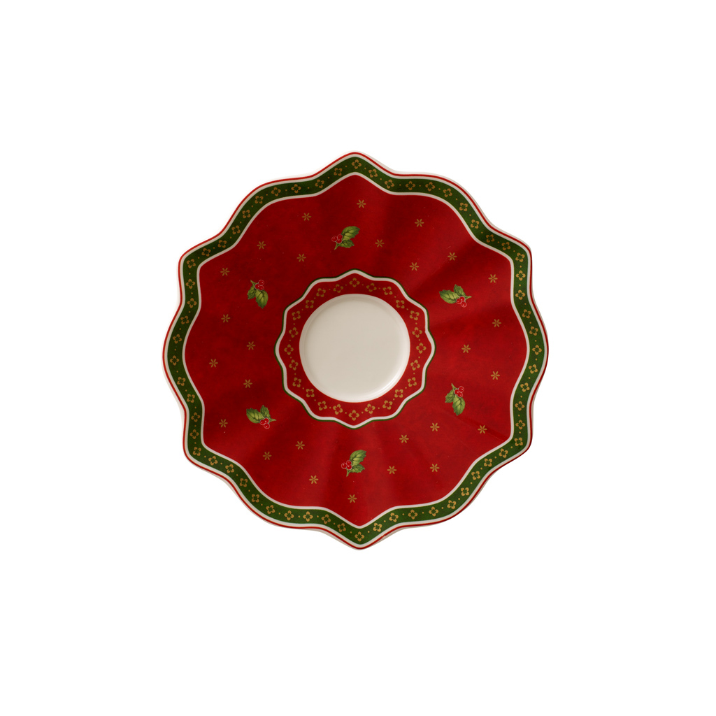 Villeroy und Boch Kaffee-/Teeuntertasse - Maße: 16,5 x 16,5 x 2,5 cm / Ser.: Toy's Delight