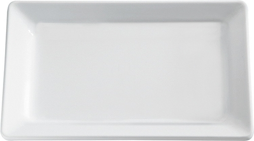 GN 1/1 Tablett -PURE- 53 x 32,5 cm, H: 3 cm Melamin, weiß spülmaschinengeeignet stapelbar nicht mikrowellengeeignet