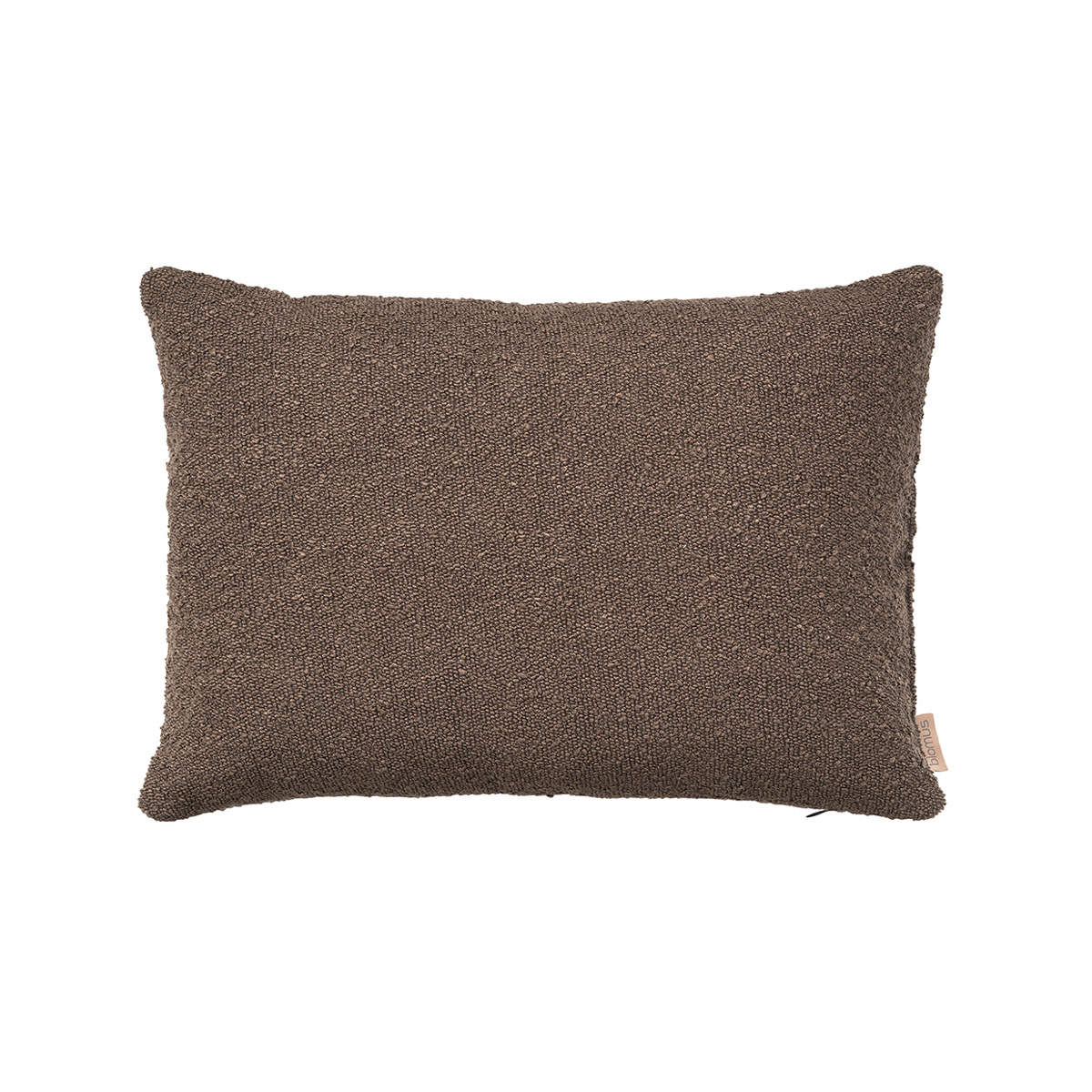 Kissenbezug -BOUCLE- Espresso 40 x 60 cm. Material: 90% Polyester, 10% Acryl. Von Blomus.