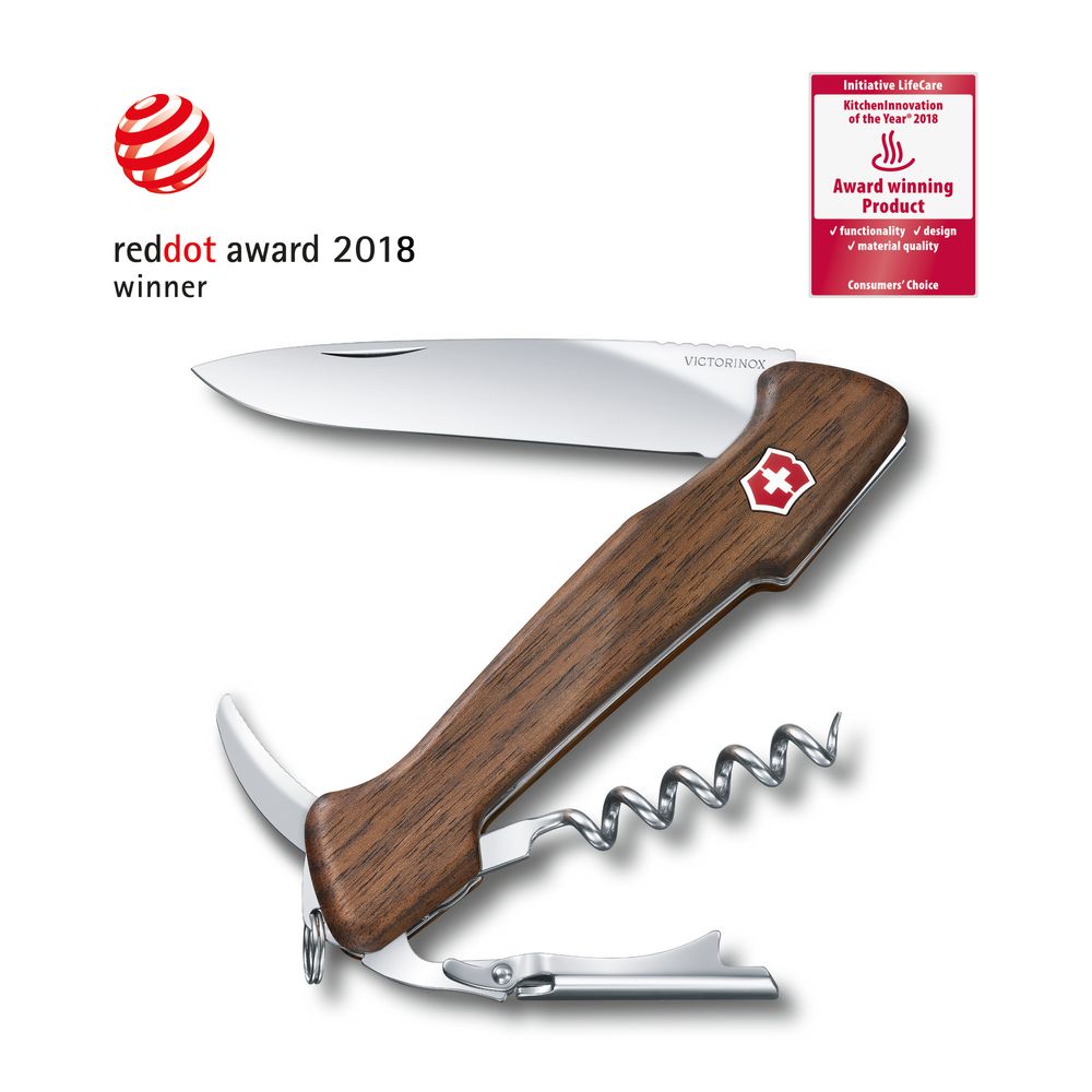 Victorinox Wine Master, 130 mm, Nussbaumholz