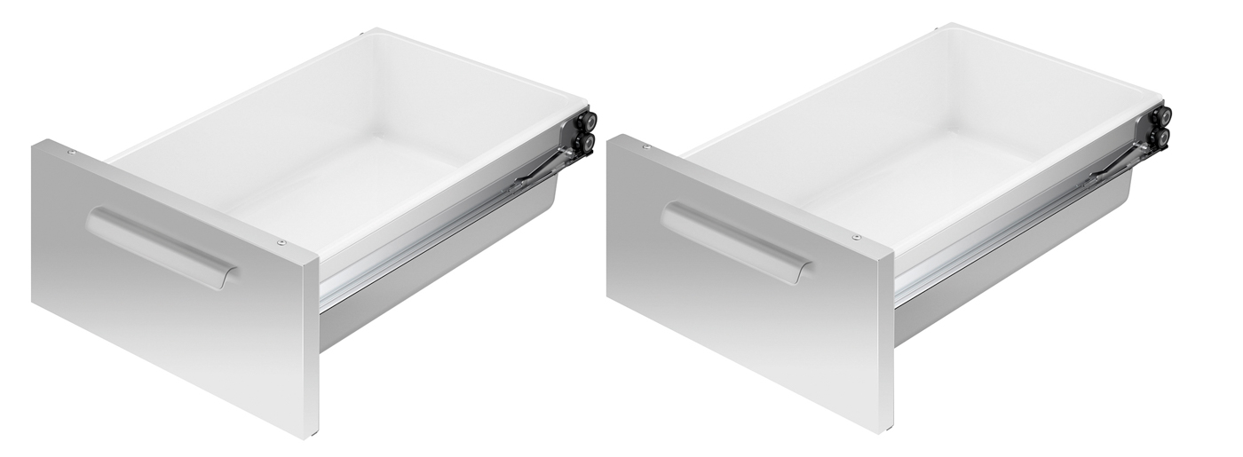 Bartscher Schublade 650, B400, 2er-Set |Eigenschaften: - | Maße: 39,6 x 57 x 39,2 cm.Gewicht: 9,1 kg