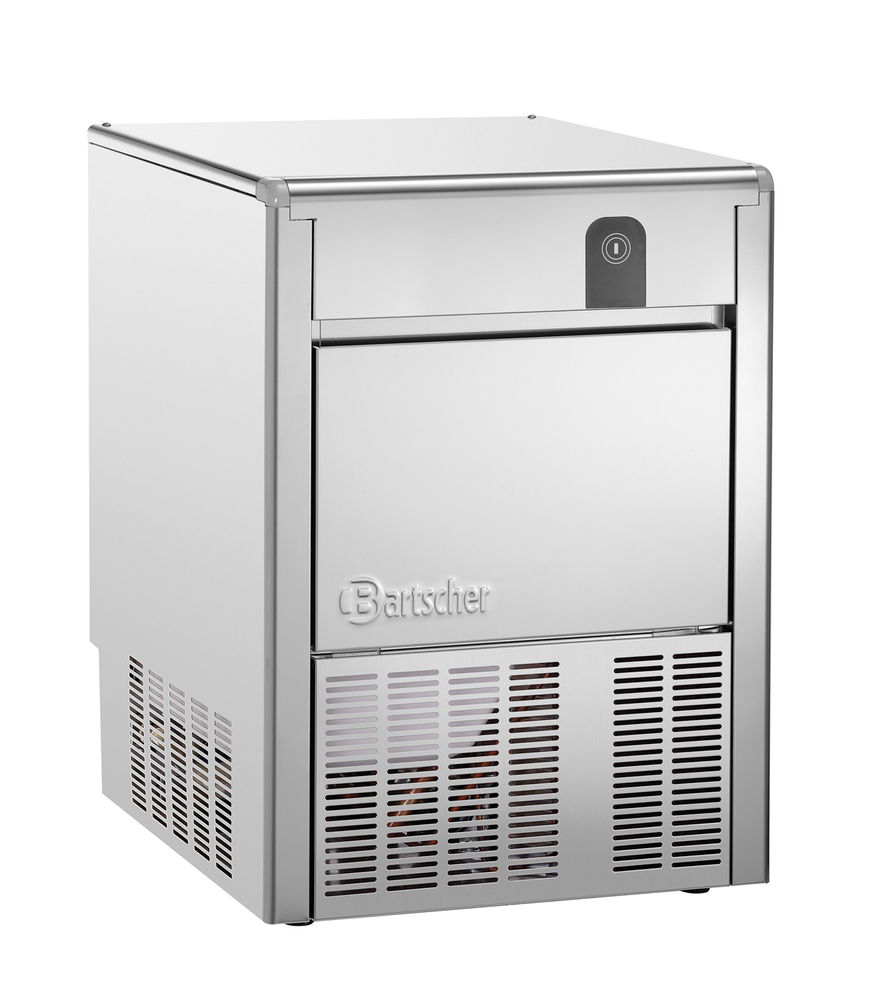 Bartscher Eiswürfelbereiter Q 46 |Höhenverstellbar von: 690 mm | Maße: 50 x 60 x69,0 cm. Gewicht: 38,8 kg