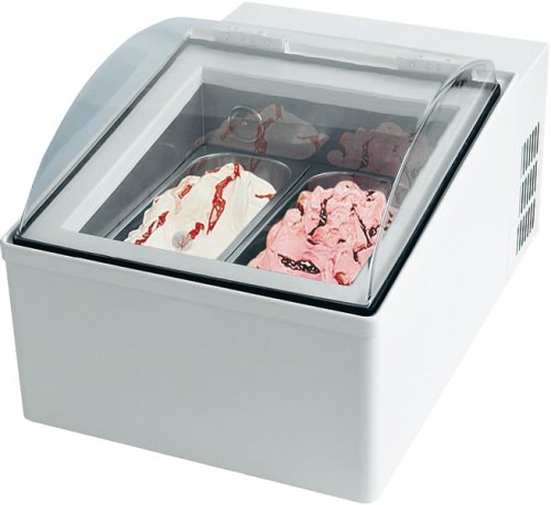 NEUMÄRKER Speiseeisvitrine Ice Point 2 ohne Behälter 475x750x420 mm