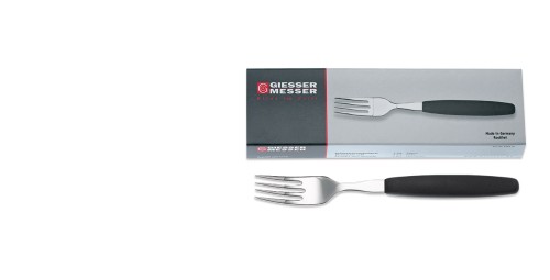 Gabel-Set 6-tlg. schwarz Giesser - Made in Germany