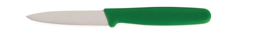 Schälmesser KÜCHENMESSERSERIE HACCP. Edelstahl, › mit farbigem Kunststoffgriff› mit