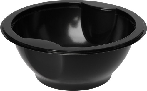 Duni Multi-Schale 153 x 153 x 60 mm Schwarz ungeteilt, 480 Stk/Krt (1 x 480 Stk)