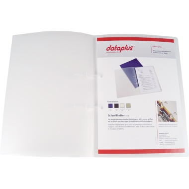 dataplus® Schnellhefter DIN A4 Polypropylen transparent