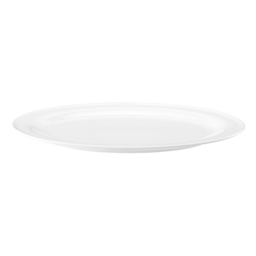 Seltmann Platte oval 31 cm, oval, Form: Community, weiss, hohe Kantenschlagfestigkeit, Made in Germany