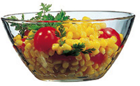 Hartglas-Schüssel "COSMOS" Inhalt 0,27 l - Durchmesser 12 cm, Höhe 5,9 cm