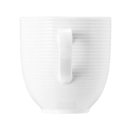 Seltmann Obere zur Milchkaffeetasse Tulpe 0,37 l, Form: Blues, Dekor: 57718 Perlgrau