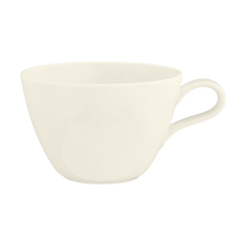 Seltmann Obere zur Milchkaffeetasse 0,35 l M5389, rund, Form: Maxim, weiss, hohe Kantenschlagfestigkeit, Made in Germany