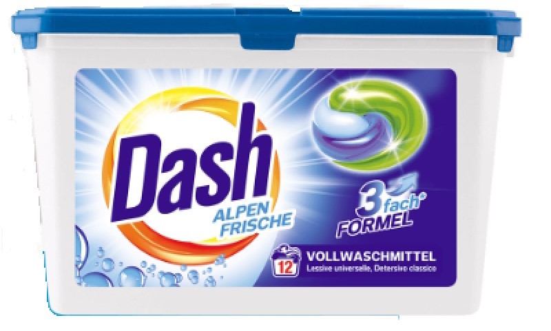 Dash Caps Alpen Frische 12 WL 318G