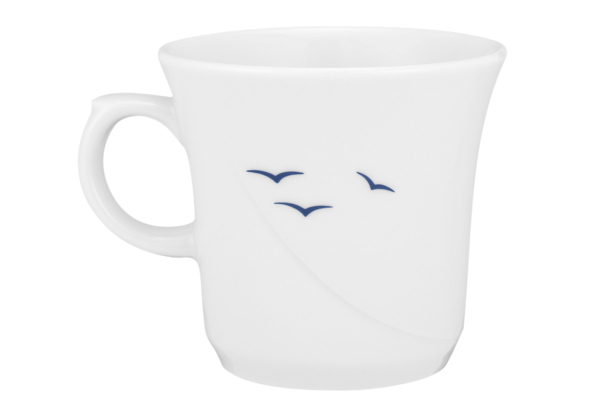 Seltmann Obere zur Kaffeetasse Kelch 0,18 l, Form: Laguna, Dekor: 33374 Blaue Möwen