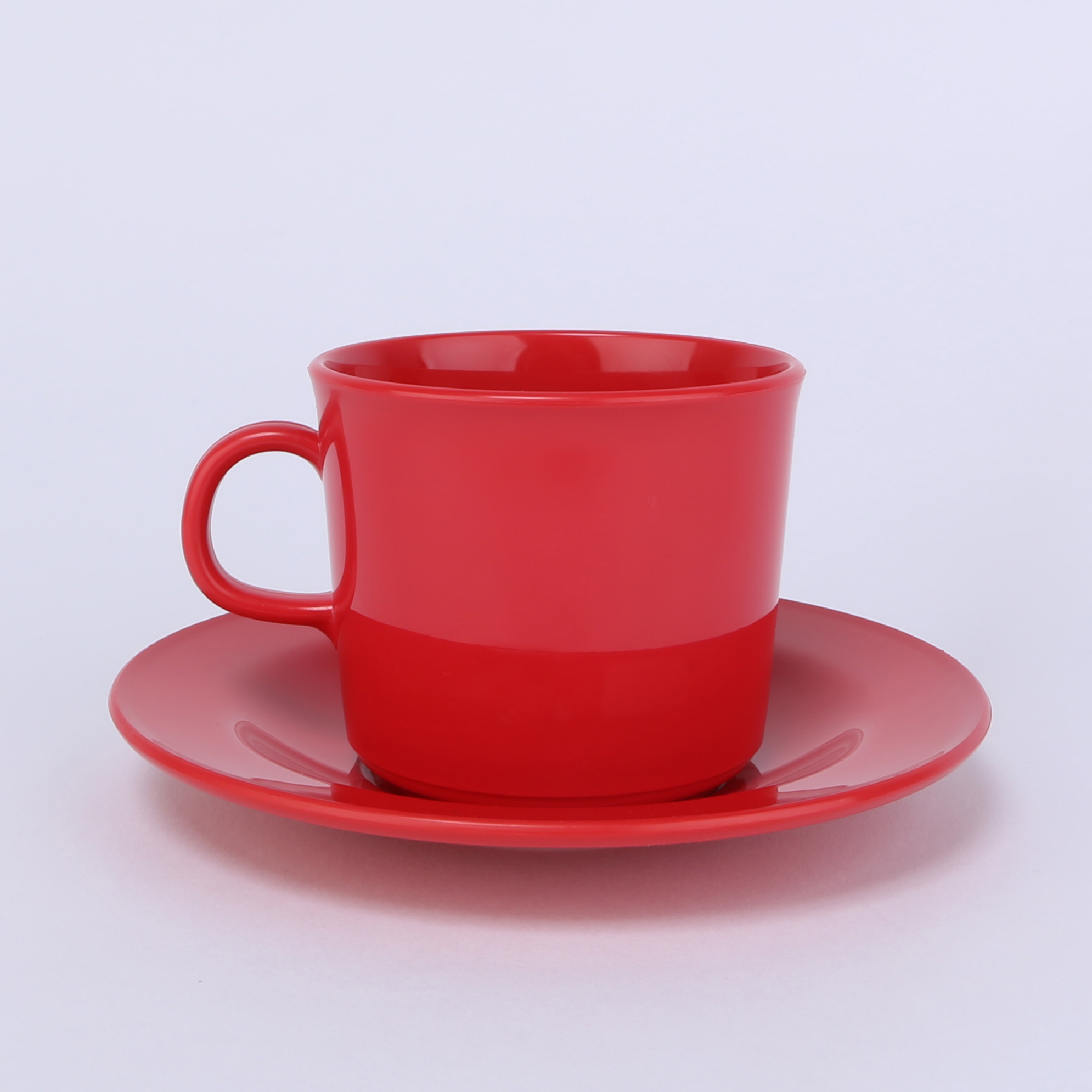 vaLon Zephyr Kindertasse 0,125 L aus schadstofffreiem Kunststoff in der Farbe rot.