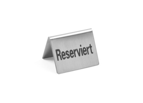 HENDI Tischschild Reserviert - 52x(H)40 mm - Reserviert -