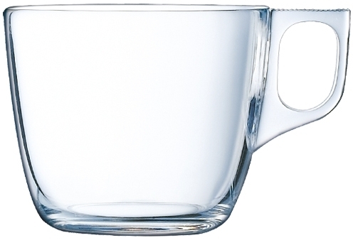 Voluto Transparent Tasse 22cl * - Arcoroc Transparent (gehärtet)