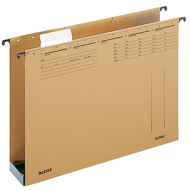 Leitz Hängesammler ALPHA® DIN A4 60mm Natronkarton, recycelt naturbraun