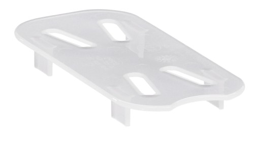 Lichtdurchlässige Abtropfplatte Polypropylen GN1/9 von Cambro