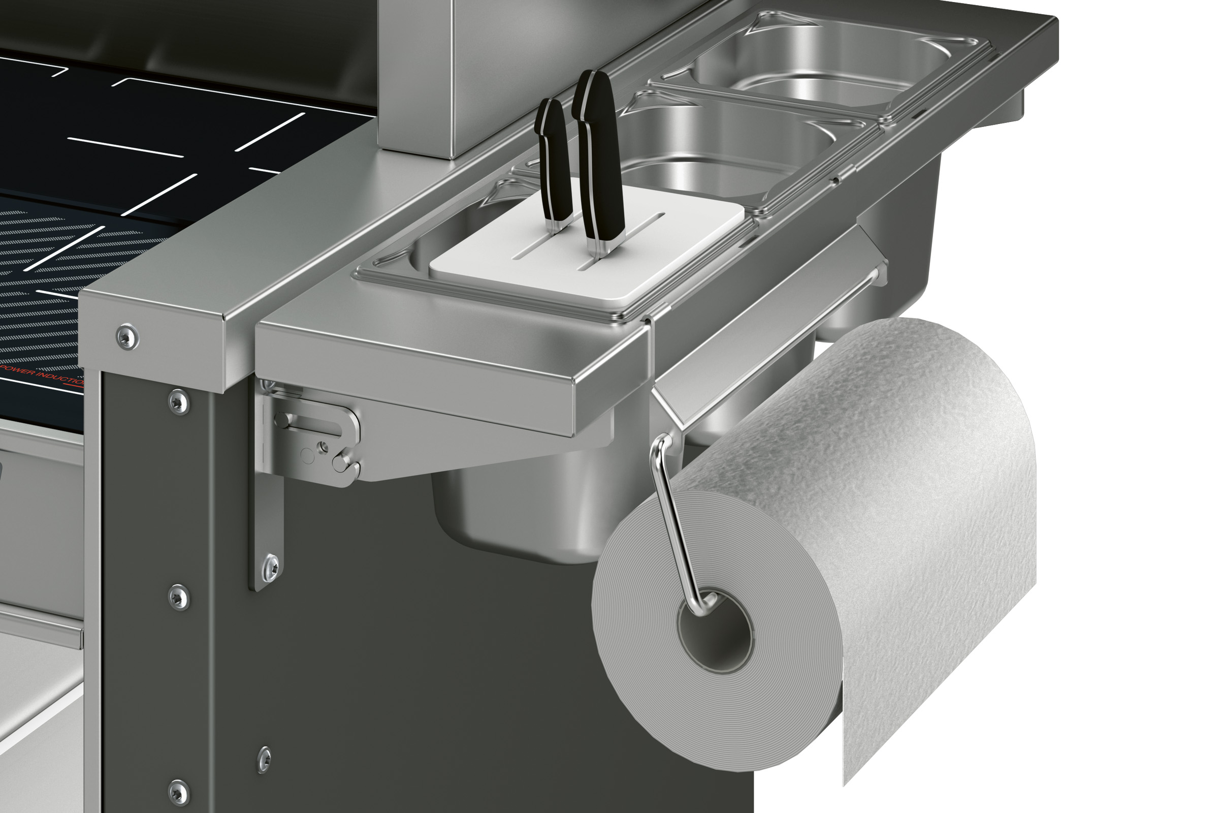 BLANCO Messerhalter aus Kunststoff, passend zu GN 1/6, spülmaschinenfest