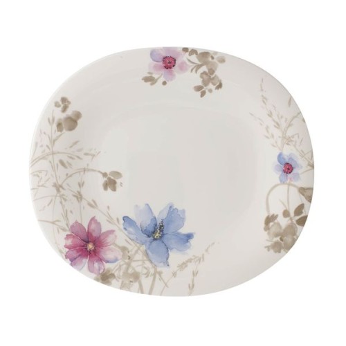 Villeroy & Boch Mariefleur Gris Basic Speiseteller oval flach