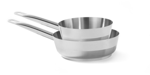 HENDI Sauteuse - ohne Deckel - Ø160x(H)60 mm - 0,9 Liter 0,7 mm Wandstärke