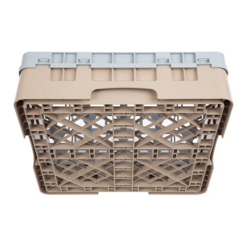 Cambro Gläserspülkorb beige mit 25 Fächern max Glashöhe 9,2cm. Dieser Gläserspülkorb bietet optimalen Schutz für Ihre