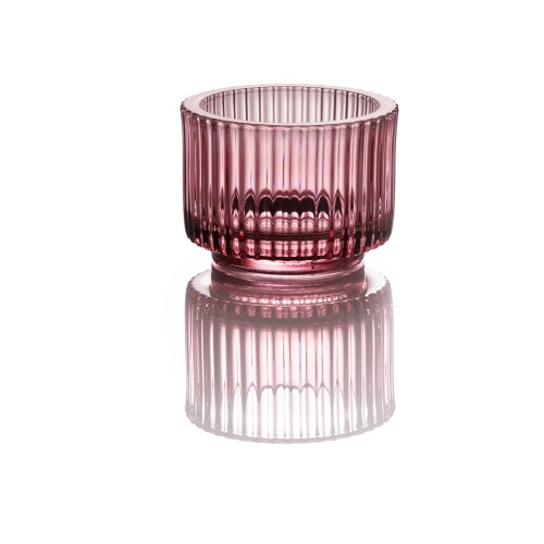 WMF Windlicht rose H7cm | Maße: 9,1 x 9,1 x 7 cm