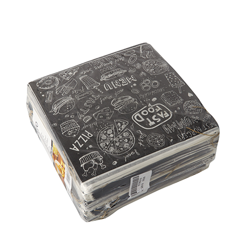 1000 Spitztüten, Pergament-Ersatz 27 cm x 19 cm x 19 cm "Fastfood" Füllinhalt 125 g, fettdicht von PAPSTAR