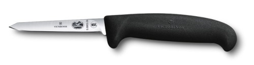 Victorinox Geflügelmesser schwarz, kleiner Griff, 8 cm