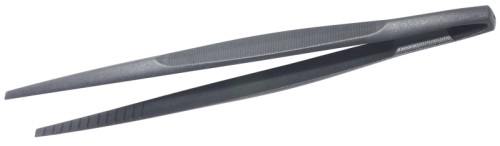 Pinzettenzange aus glasfaserverstärktem Polyamid,  mit kreuzgerändelter Grifffläche, temperaturresistent bis +240C Länge: 29,5 cm