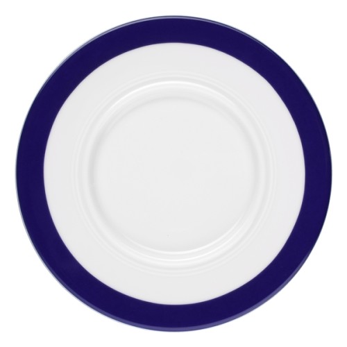 Seltmann Untere zur Suppentasse 17,5 cm, Form: Vitalis, Dekor: 34708 blaues Band