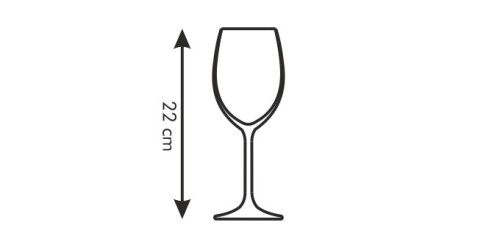 Weißweingläser CHARLIE 350 ml, 6 St.