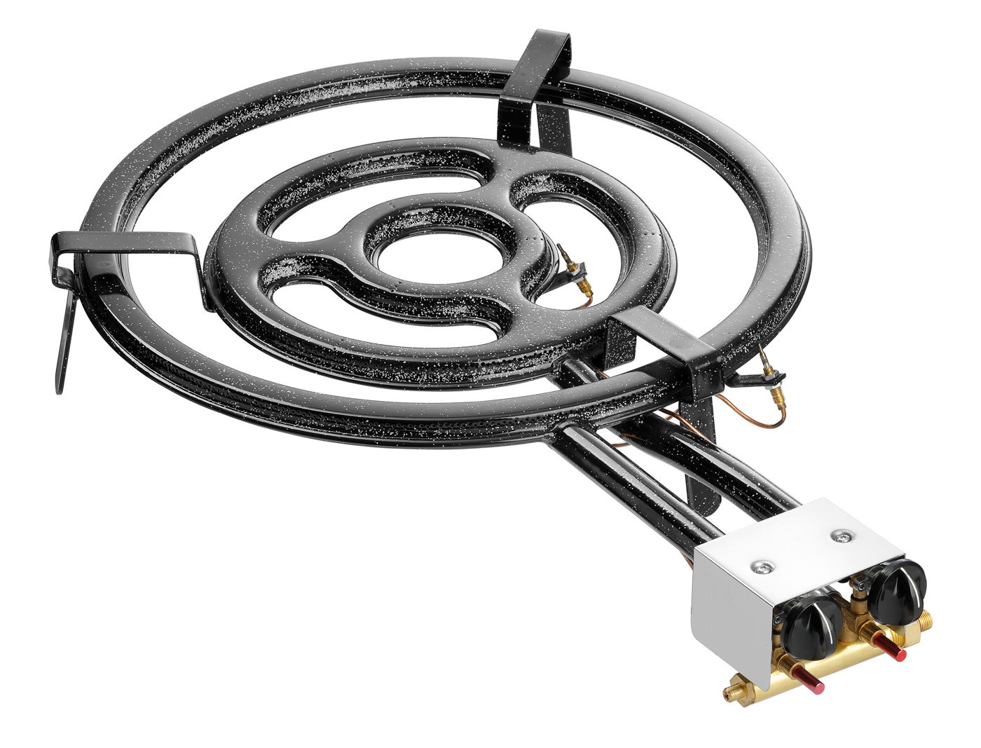 Bartscher Paella Gasbrenner 3K500 | Heizkreiseseparat regelbar: Ja | Maße: 50,5 x 77,5 x 12,0cm. Gewicht: 4,1 kg