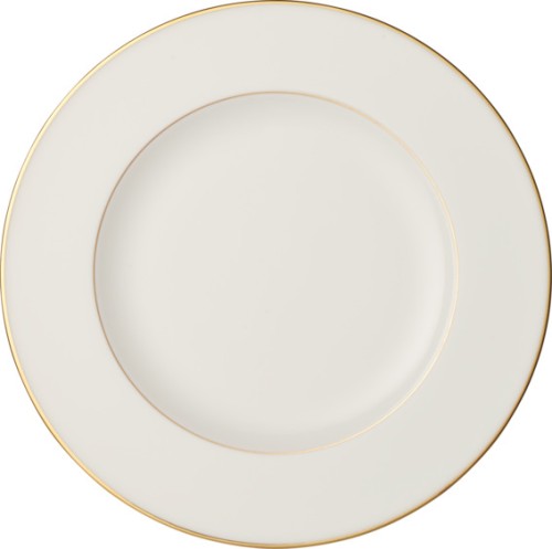 Villeroy & Boch Teller flach, 28 cm Durchmesser, Serie Anmut Gold