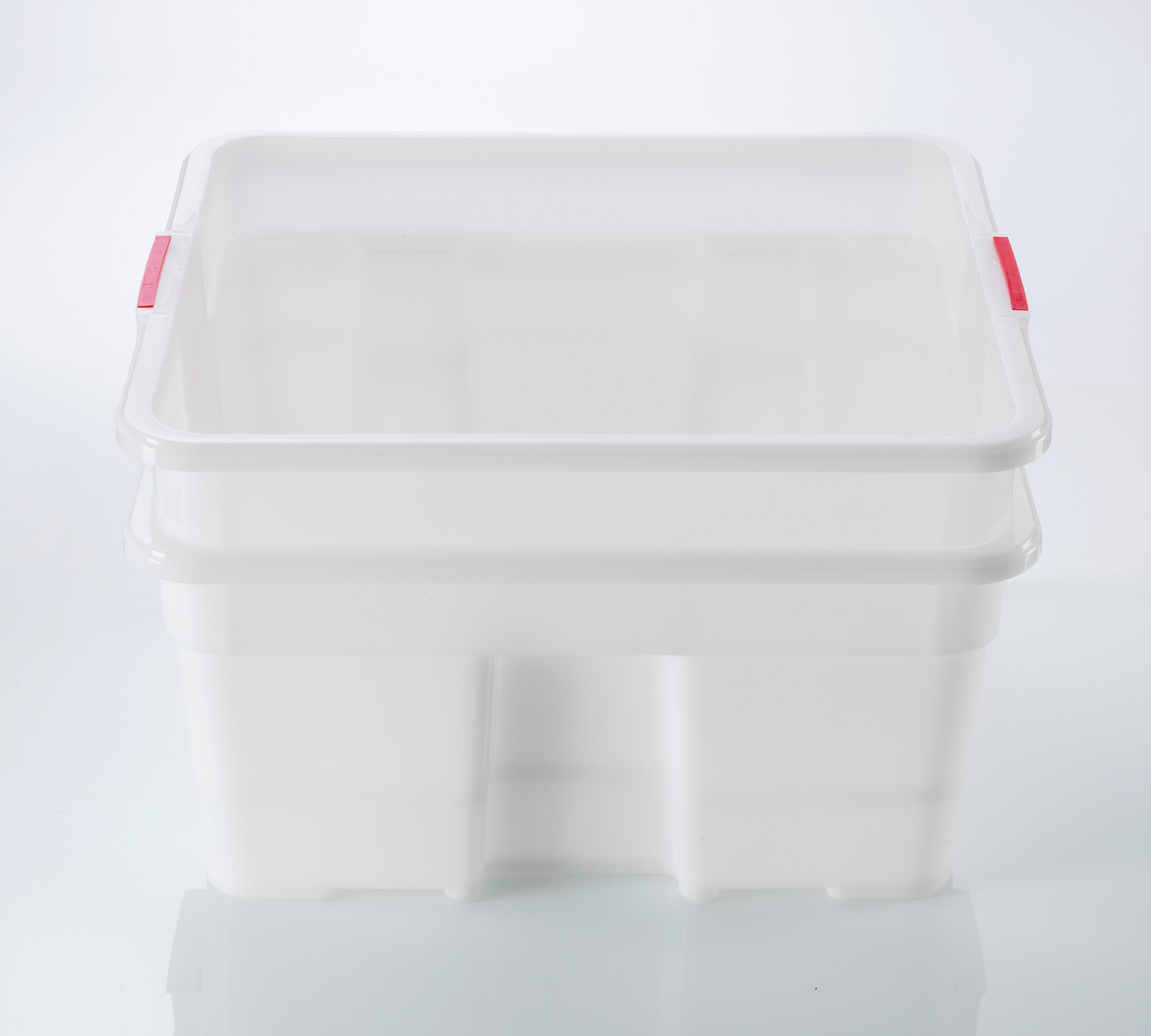 ARAVEN perforierter GN 2/1 Lebensmittelbehälter aus HDPE Kunststoff, 300mm Höhe und 90 Liter Fassungsvermögen