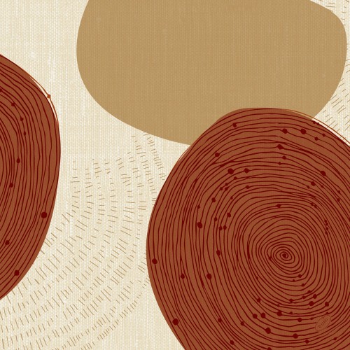 Duni Classic-Serviette 40 x 40 cm Earthy, 300 Stk/Krt (6 x 50 Stk)