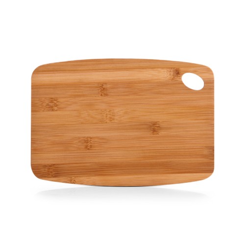 Zeller Schneidebrett m. Griffloch, Bamboo Maße: 26,5x18,5x0,8 cm