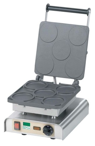 NEUMÄRKER Bliniseisen I mit Digitaltimer, Aluminiumplatten beschichtet 310x340x250 mm