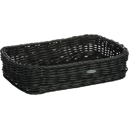 Westmark Gastronorm Korb GN 1/4 , 26,5 x 16 x 6,5 cm, schwarz