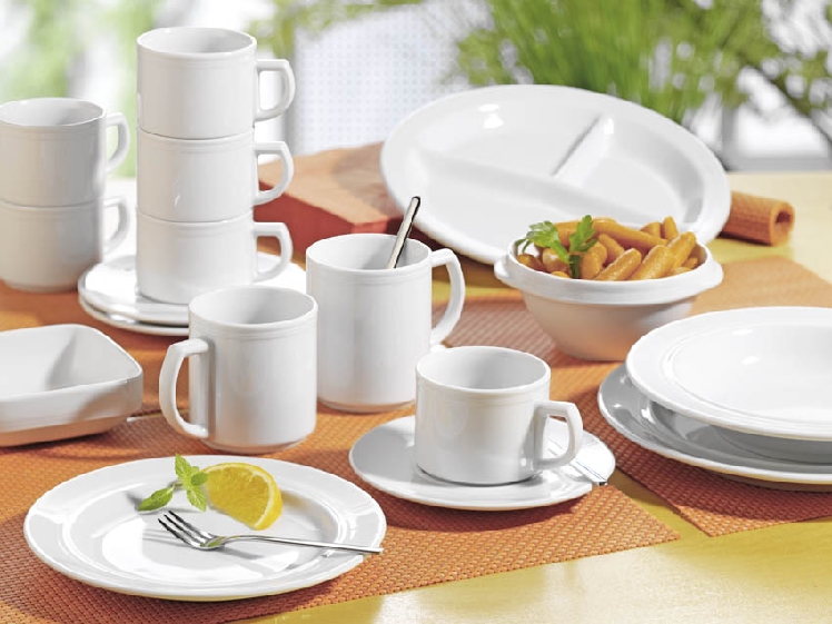 Zuckerdose IMPERIAL, mit Deckel, Inhalt 0,23 l., weiss, Seltmann Porzellan.