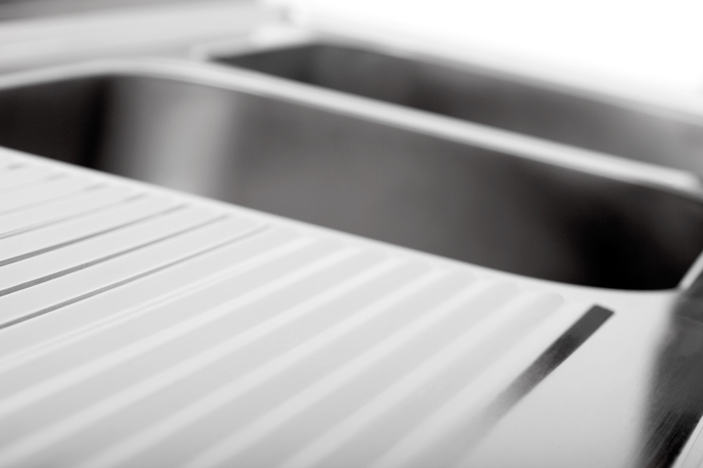 Bartscher Spüle 700, B 1800, 2 Becken RE | TiefeBecken: 500 mm | Maße: 180 x 70 x 85,0 cm.Gewicht: 54 kg