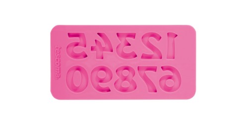 Silikonformen DELICIA DECO, Retro-Zahlen