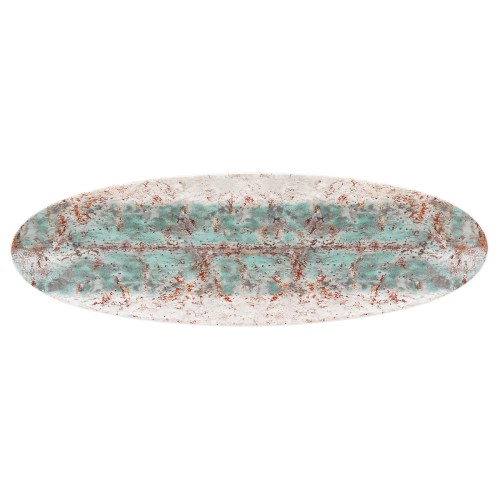 Seltmann Coupplatte 44x14 cm M5379, oval, Form: Coup Fine Dining, Dekor: 57514 Reflections, hohe Kantenschlagfestigkeit, Made in Germany