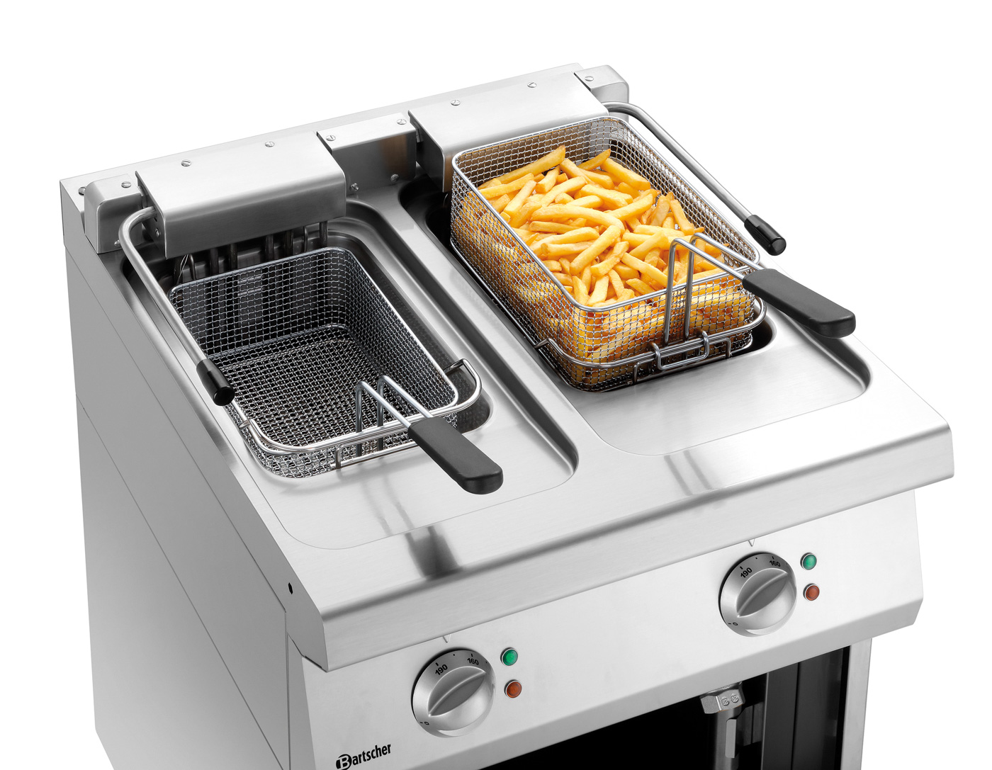 Bartscher Fritteuse 700-E2110 | Unterbau-Art:Offen | Maße: 60 x 70 x 85,0 cm. Gewicht: 47,8 kg