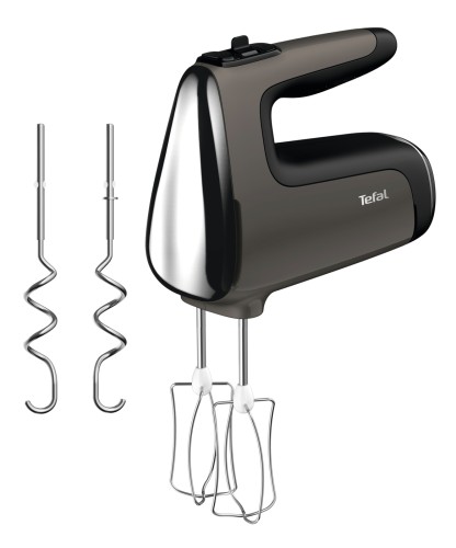 Tefal Powermix Silence Handmixer, Leistungsstarker 600-W-Motor, extrem leise, Ergonomischer offener Griff,